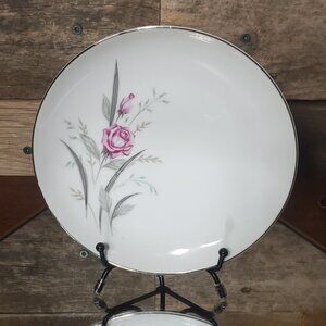 WIndsor Rose Salad Plate by Fine China of Japan - 1950's Dinnerware